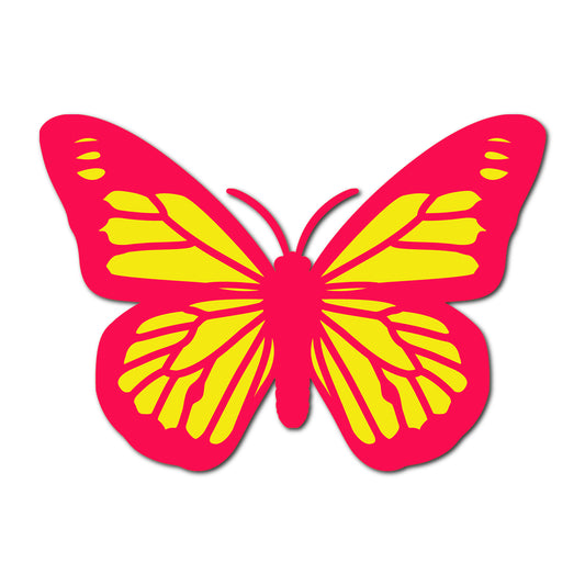 Butterfly SVG PNG Template - Shape 37