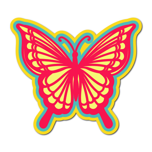 Butterfly SVG PNG Template - Shape 38