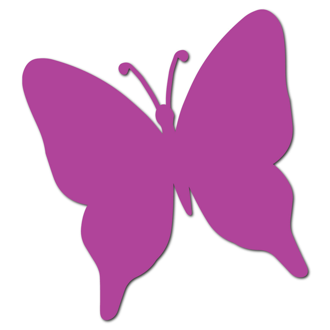 Butterfly SVG PNG Template - Shape 48