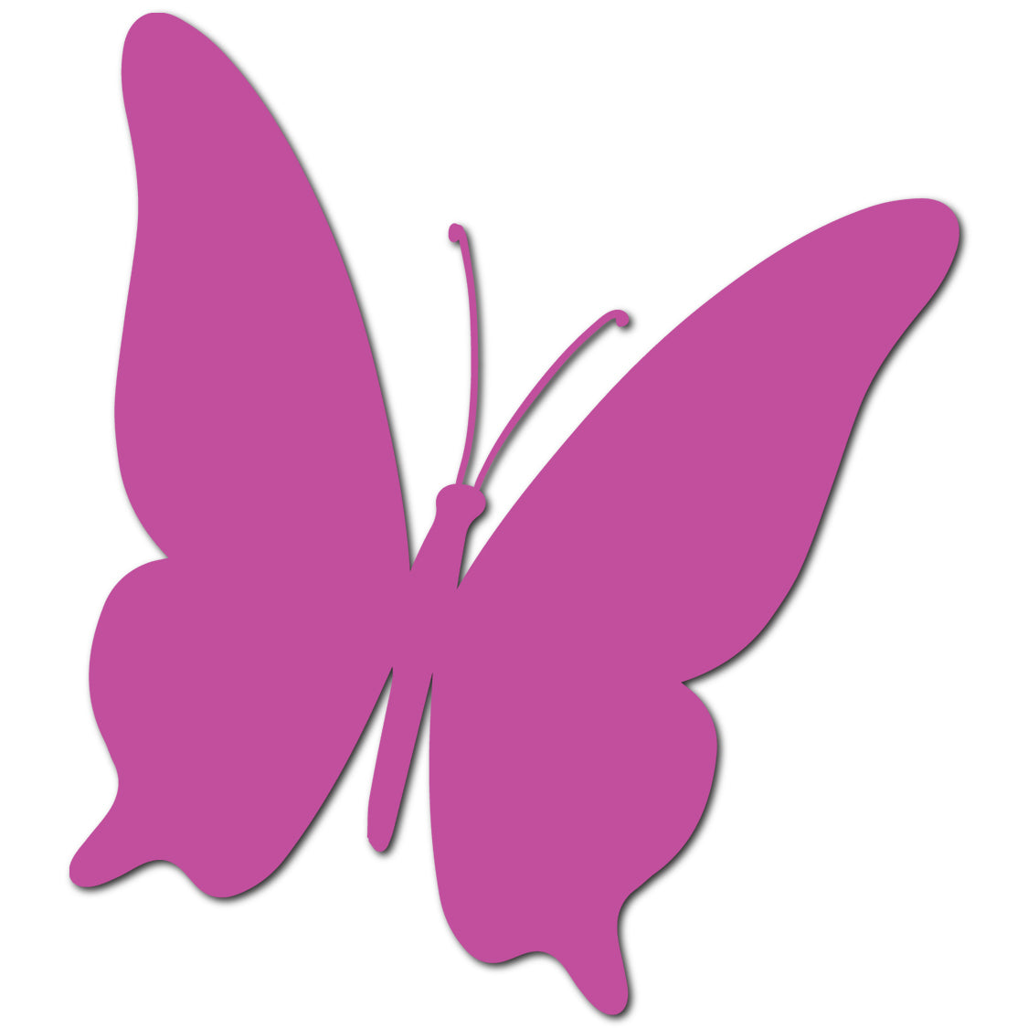 Butterfly SVG PNG Template - Shape 64