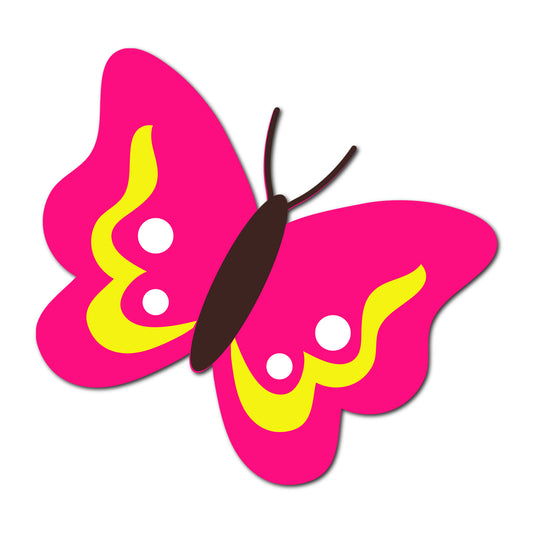 Butterfly SVG PNG Template - Shape 74