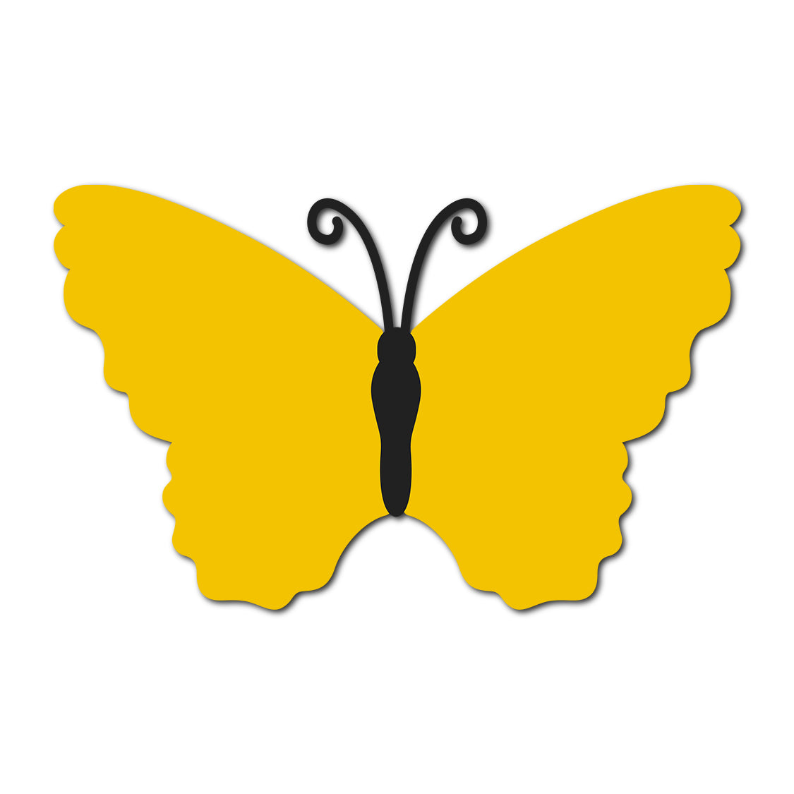 Butterfly SVG PNG Template - Shape 9
