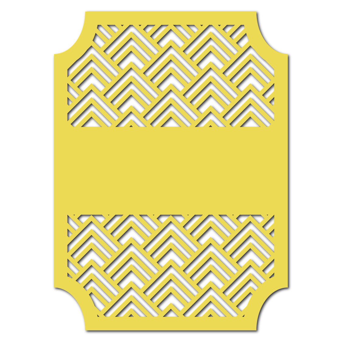Cardmaking SVG PNG Template | Laser Cut Style - Shape 3