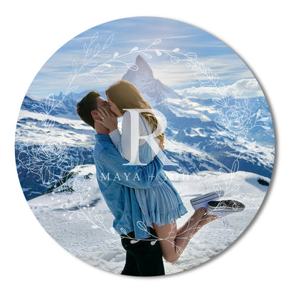 Custom Circle Coroplast Signs