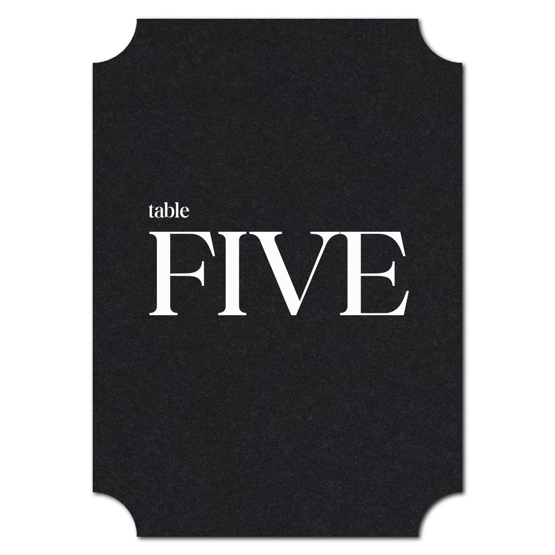 Individually Personalized Wedding Prints on Diecut Cardstock - Classic Shape