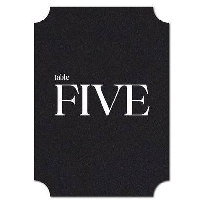 Individually Personalized Wedding Prints on Diecut Cardstock - Classic Shape