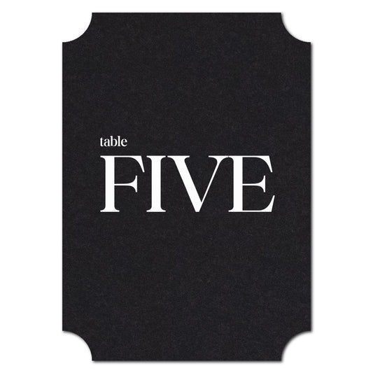 Individually Personalized Wedding Prints on Diecut Cardstock - Classic Shape