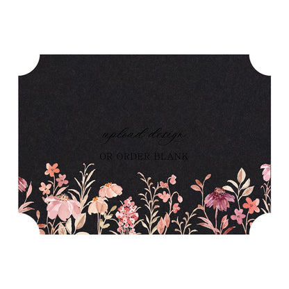 Custom Wedding Prints on Diecut Shaped Cardstock | Classic Shape