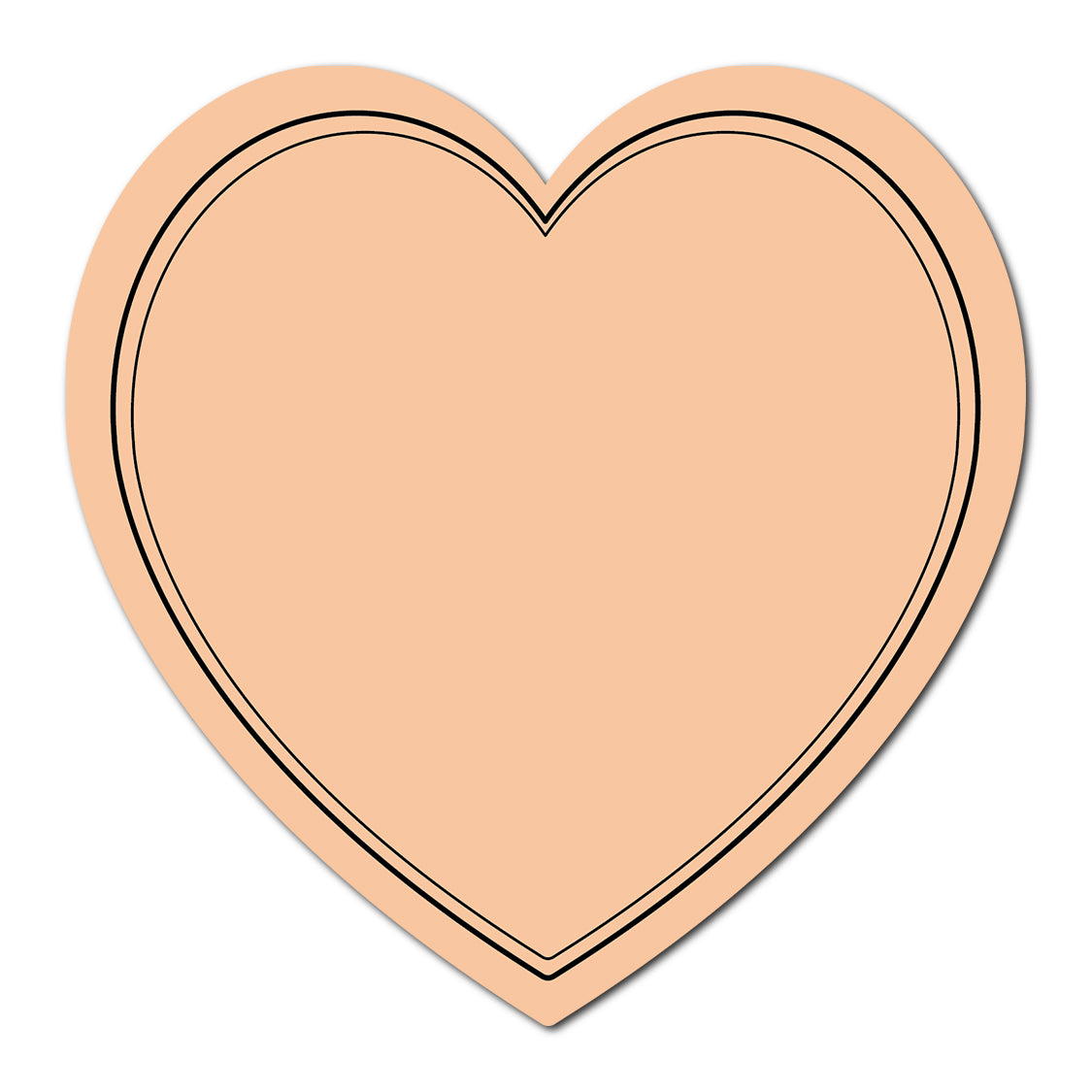 Wedding Label with Classic Double Border | SVG PNG Template - Shape 11