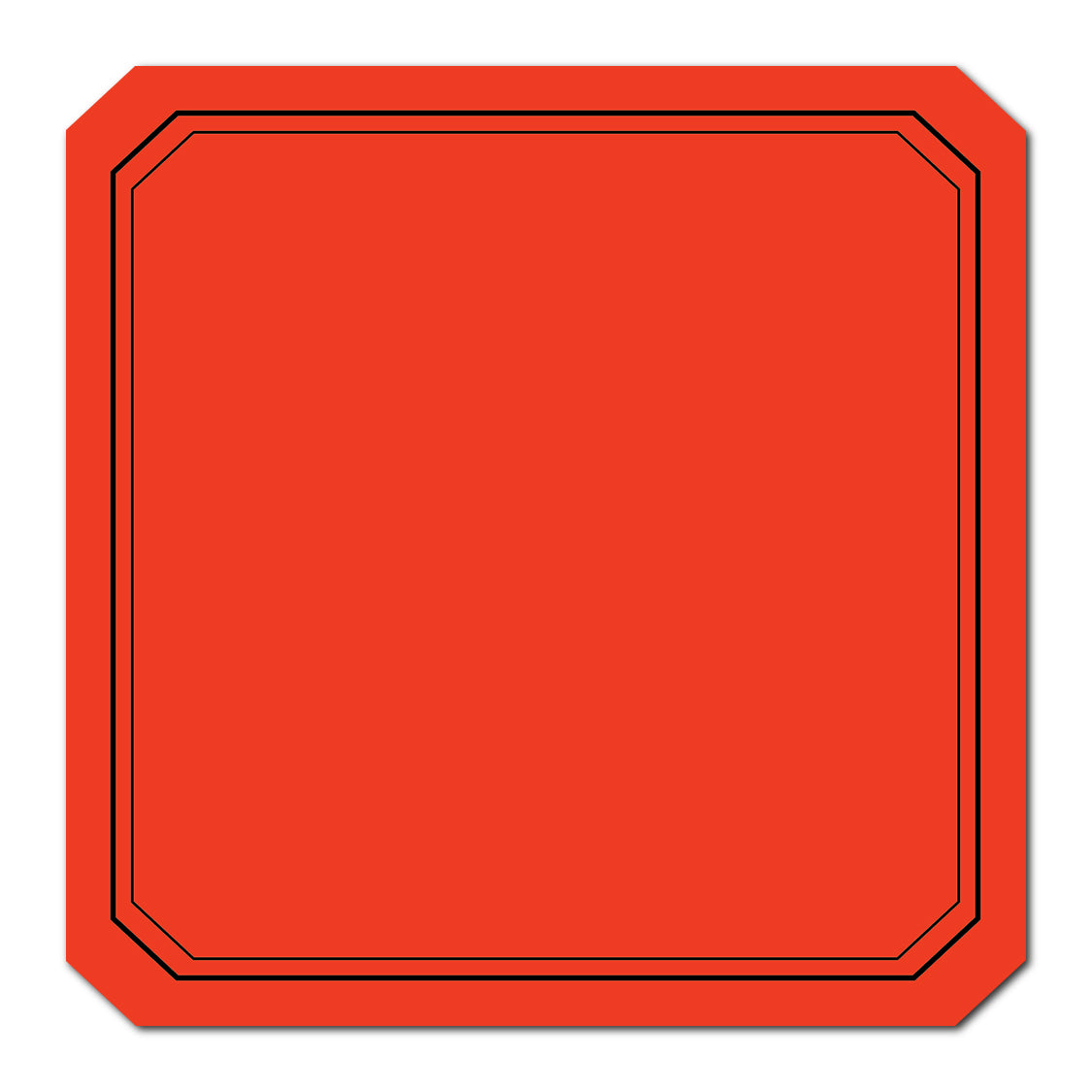 Wedding Label with Classic Double Border | SVG PNG Template - Shape 17