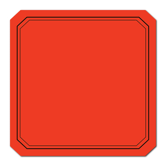Wedding Label with Classic Double Border | SVG PNG Template - Shape 17