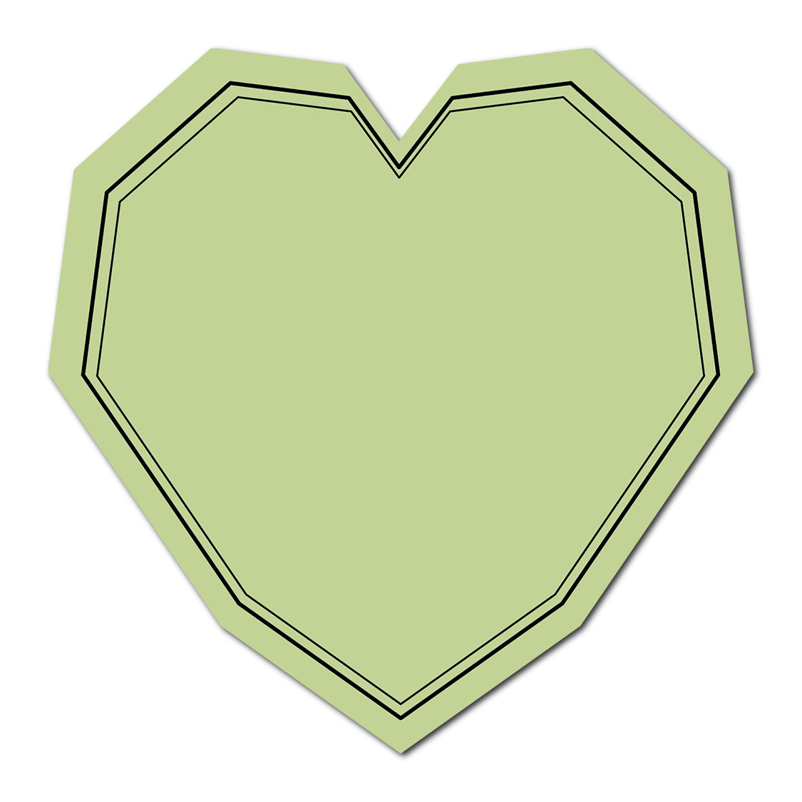 Wedding Label with Classic Double Border | SVG PNG Template - Shape 1