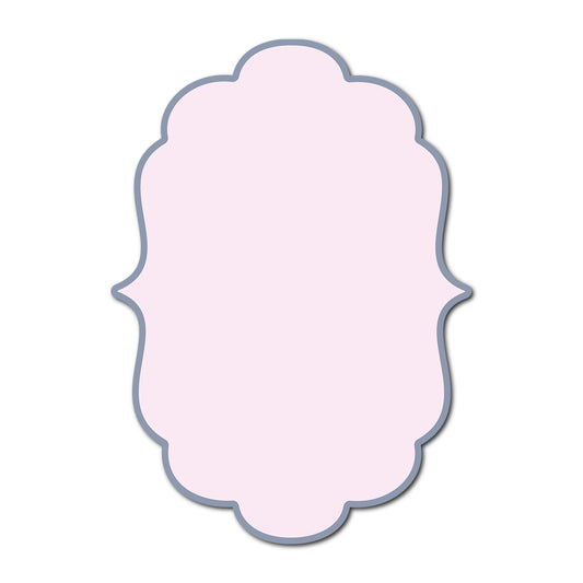 Classic Mounted 2-Layer Card | SVG Template - Shape P11