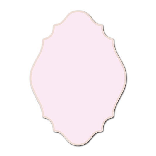 Classic Mounted 2-Layer Card | SVG Template - Shape P13