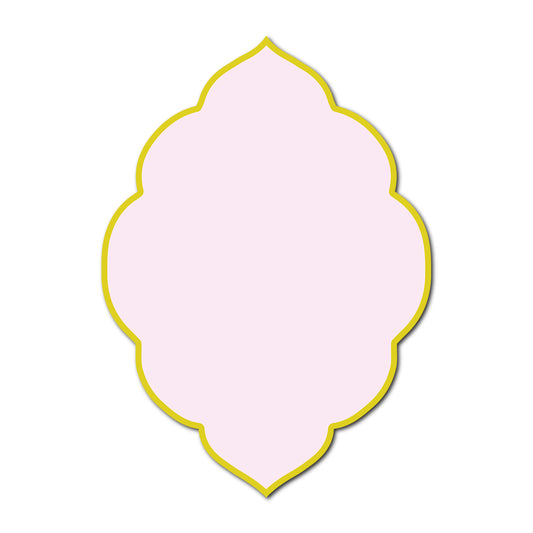 Classic Mounted 2-Layer Card | SVG Template - Shape P140