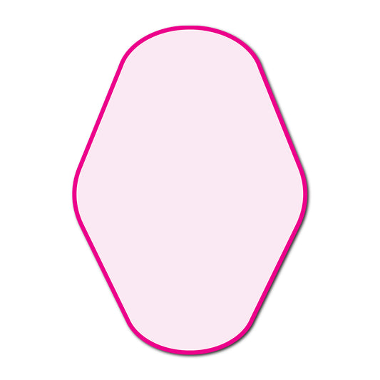 Classic Mounted 2-Layer Card | SVG Template - Shape P203