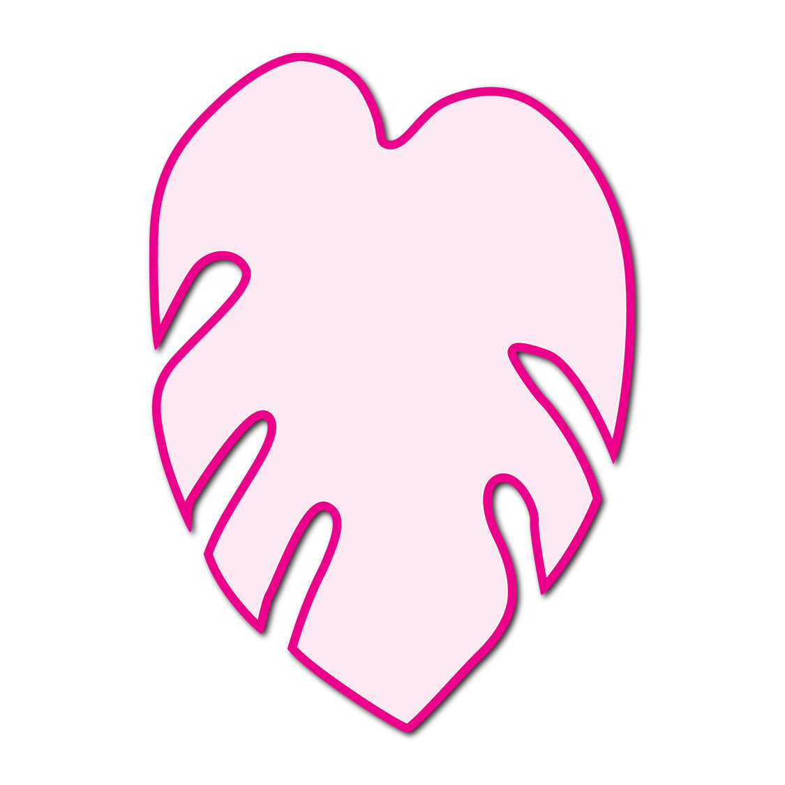 Classic Mounted 2-Layer Card | SVG Template - Shape P206