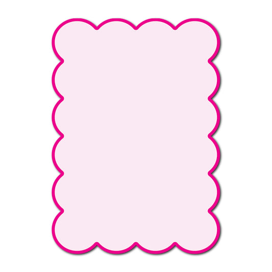 Classic Mounted 2-Layer Card | SVG Template - Shape P210
