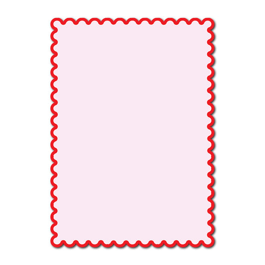 Classic Mounted 2-Layer Card | SVG Template - Shape P211