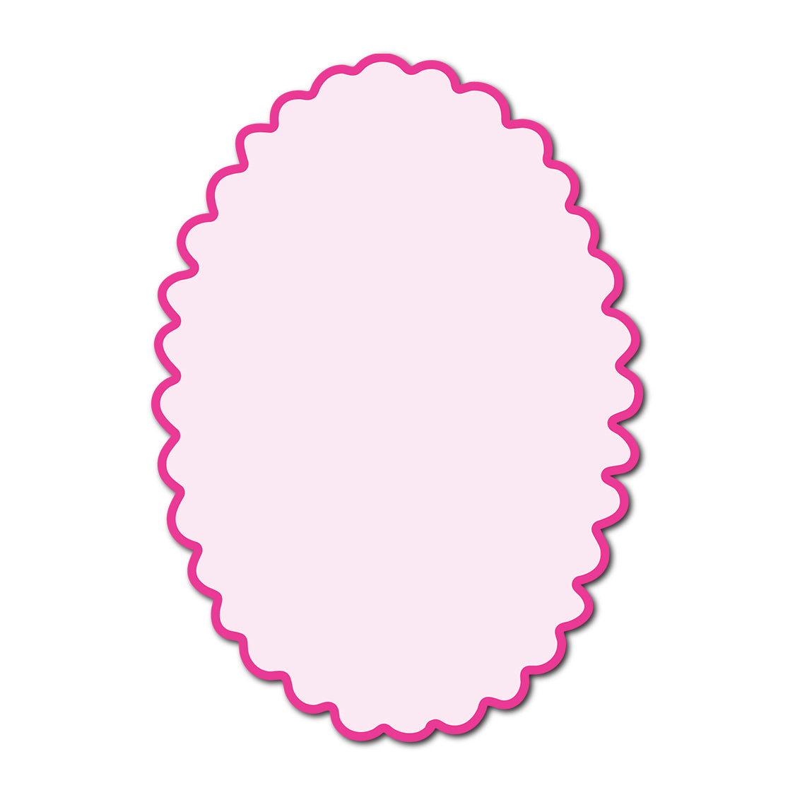 Classic Mounted 2-Layer Card | SVG Template - Shape P215