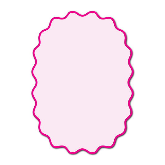 Classic Mounted 2-Layer Card | SVG Template - Shape P216