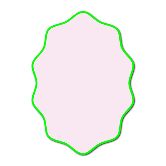Classic Mounted 2-Layer Card | SVG Template - Shape P217