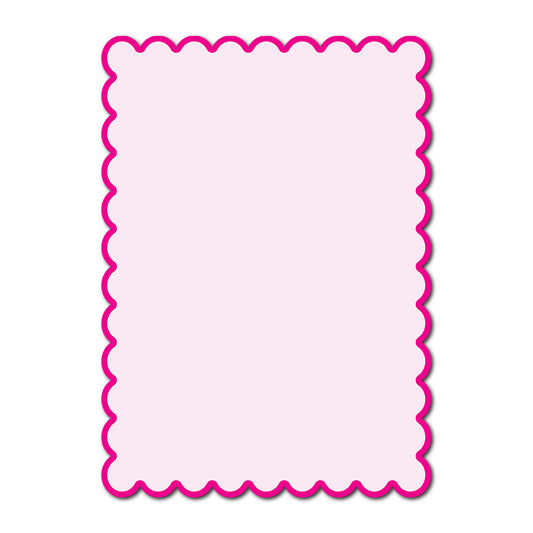 Classic Mounted 2-Layer Card | SVG Template - Shape P230