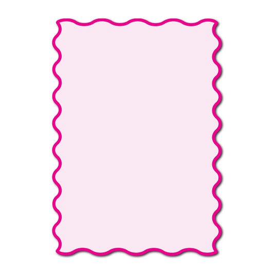 Classic Mounted 2-Layer Card | SVG Template - Shape P231