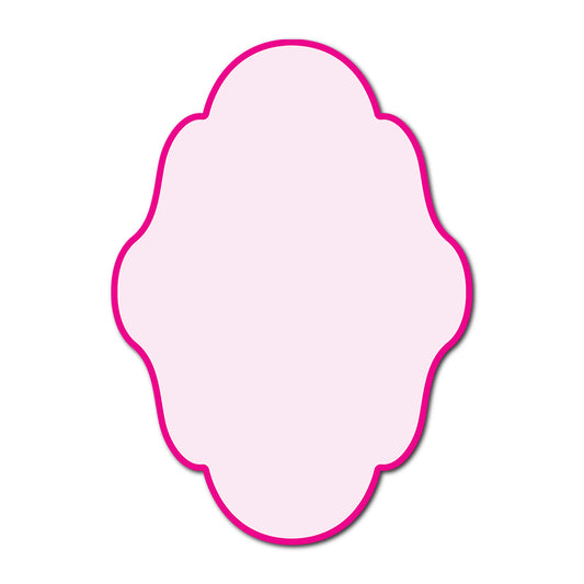 Classic Mounted 2-Layer Card | SVG Template - Shape P232