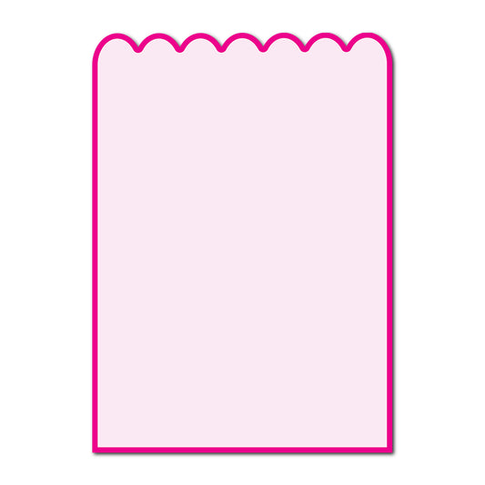 Classic Mounted 2-Layer Card | SVG Template - Shape P236