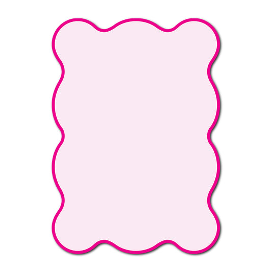 Classic Mounted 2-Layer Card | SVG Template - Shape P239