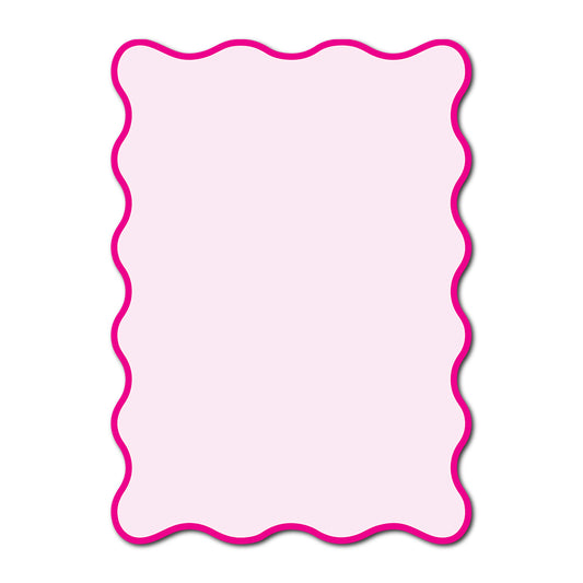 Classic Mounted 2-Layer Card | SVG Template - Shape P240