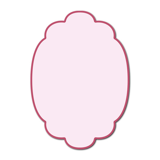 Classic Mounted 2-Layer Card | SVG Template - Shape P26