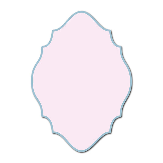 Classic Mounted 2-Layer Card | SVG Template - Shape P27