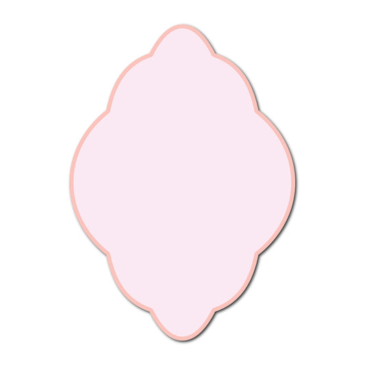 Classic Mounted 2-Layer Card | SVG Template - Shape P40