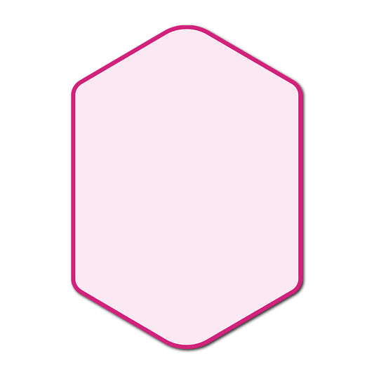 Classic Mounted 2-Layer Card | SVG Template - Shape P4