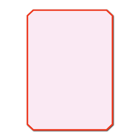 Classic Mounted 2-Layer Card | SVG Template - Shape P53