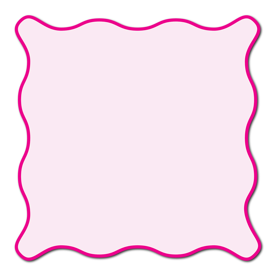 Classic Mounted 2-Layer Card | SVG Template - Shape S102