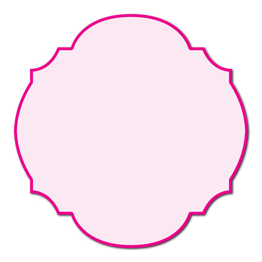 Classic Mounted 2-Layer Card | SVG Template - Shape S104