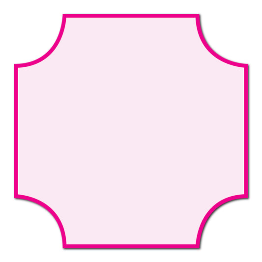 Classic Mounted 2-Layer Card | SVG Template - Shape S106