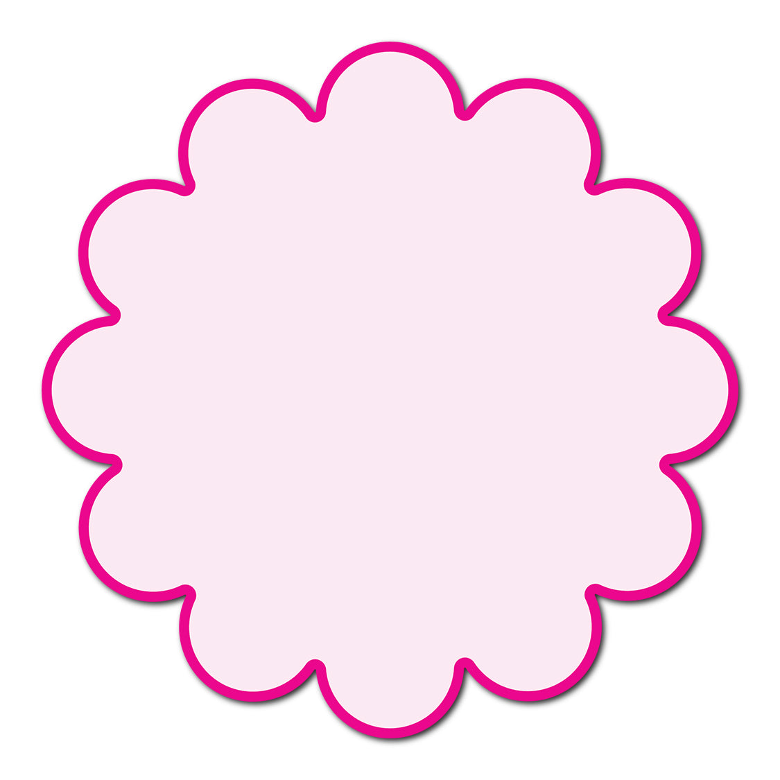Classic Mounted 2-Layer Card | SVG Template - Shape S107