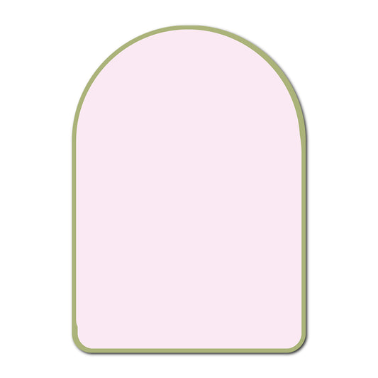 Classic Mounted 2-Layer Card | SVG Template - Geometric Shape