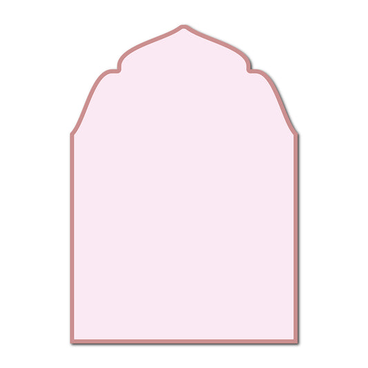 Classic Mounted 2-Layer Card | SVG Template - Regal Shape