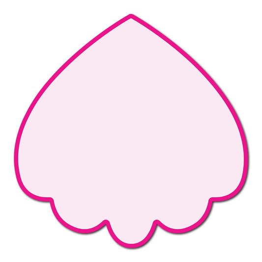 Classic Mounted 2-Layer Card | SVG Template - Shape S106