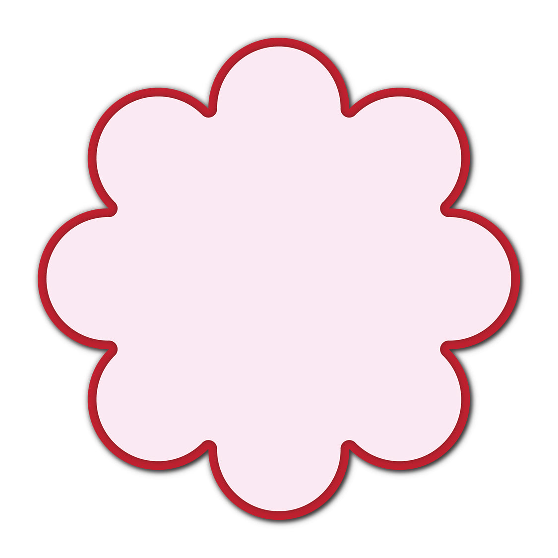 Classic Mounted 2-Layer Card | SVG Template - Shape S113