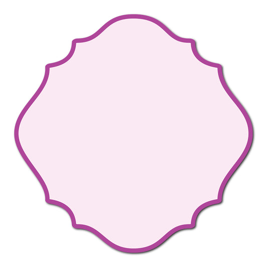 Classic Mounted 2-Layer Card | SVG Template - Shape S13