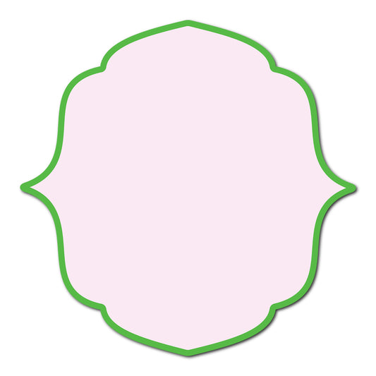 Classic Mounted 2-Layer Card | SVG Template - Shape S16