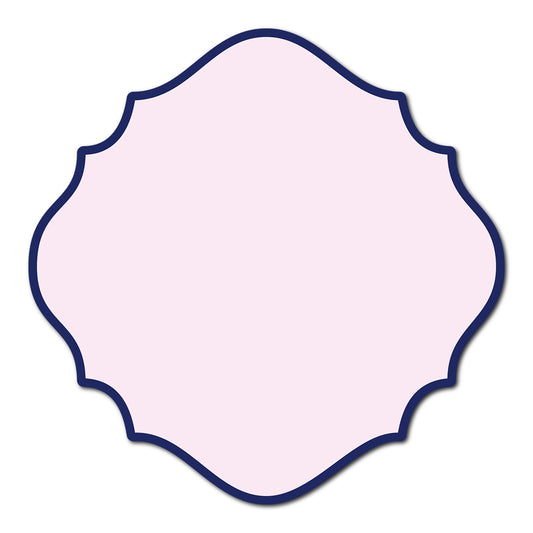 Classic Mounted 2-Layer Card | SVG Template - Shape S27