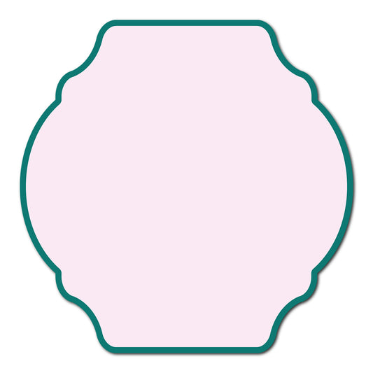 Classic Mounted 2-Layer Card | SVG Template - Shape S35