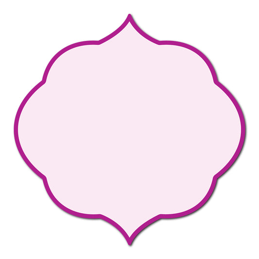Classic Mounted 2-Layer Card | SVG Template - Shape S36